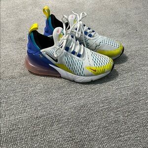 Nike Air Max 270 Futura White Pink Big Kids